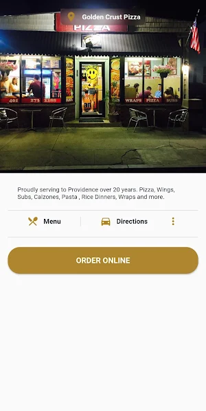 Golden Crust Pizza Screenshot 1