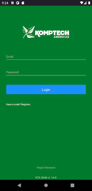 Komptech Americas Sales Tool Screenshot 0