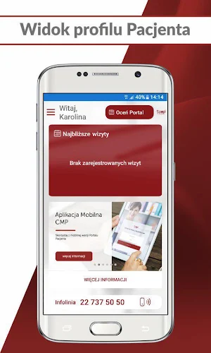 Portal Pacjenta CMP Screenshot 1