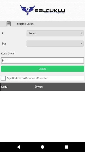 Selçuklu Motorlu Araçlar B2B Screenshot 1