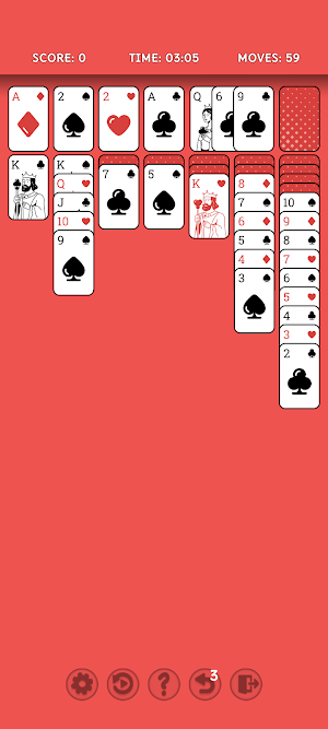Flow Solitaire - Klondike Screenshot 3