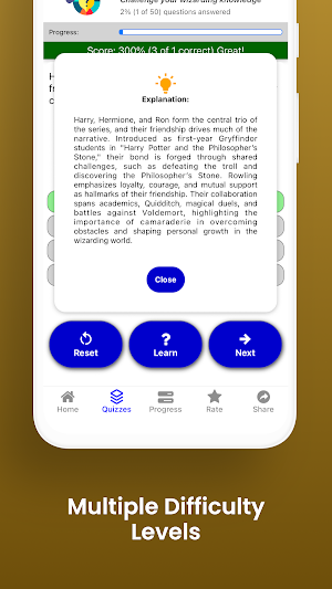 Harry Potter Fan Quiz Screenshot 3