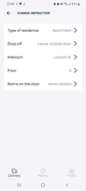 Airmee Screenshot 2