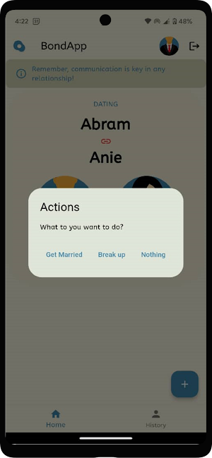 BondApp: Connecting hearts Screenshot 2