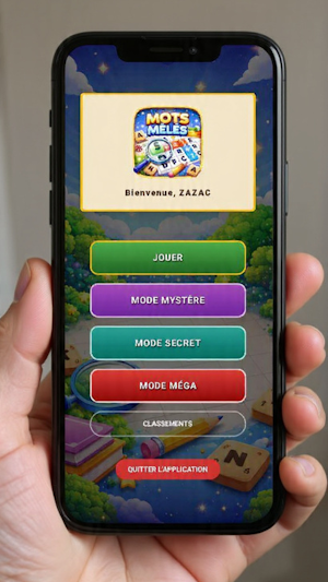 Mots Mêlés Jeu de Lettres Screenshot 1