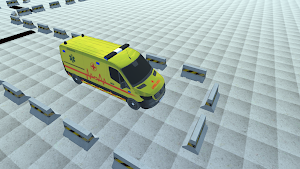 Ambulance Parking 3D 2025 Game Screenshot 0