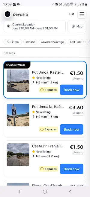 Payparq Screenshot 1