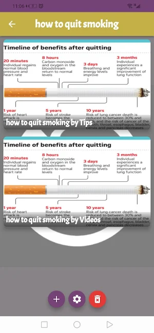 mitigation smoking faster app Screenshot 1