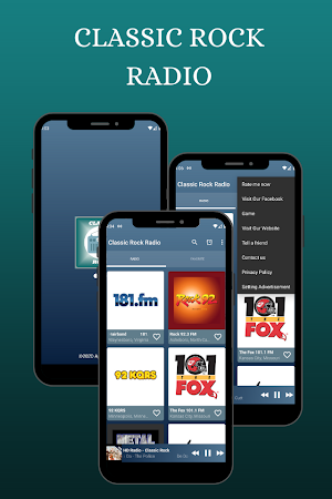 Classic Rock Radio Stations Screenshot 0