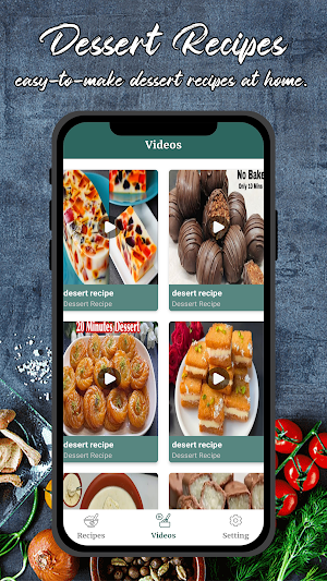 Dessert Recipes - Easy at Home Screenshot 1