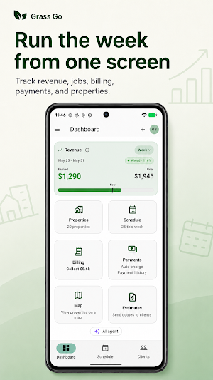Grass Go: Lawn Care Schedule Screenshot 1