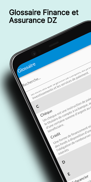 Glossaire Finance Assurance DZ Screenshot 0