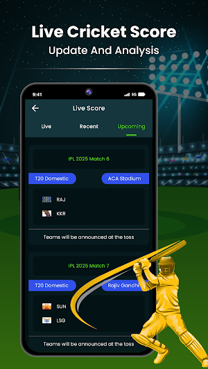 Live Cricket Tv App Screenshot 2