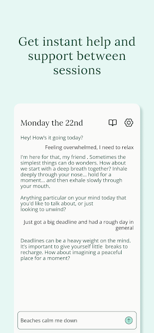 Therapy Mood Tracker: Verba Screenshot 1