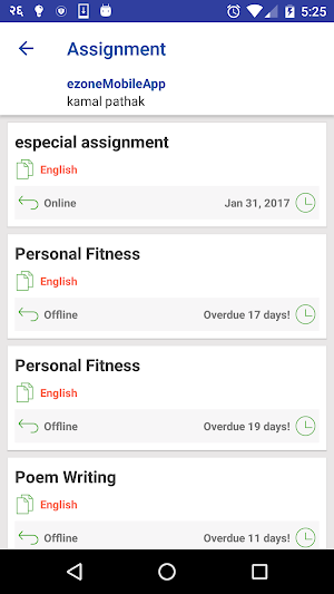 eSchool App by eZone Screenshot 1
