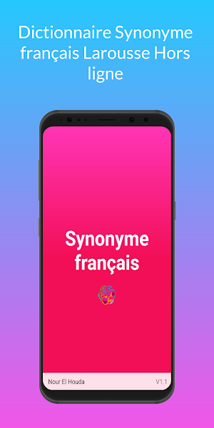Dictionnaire Synonyme Français Screenshot 3