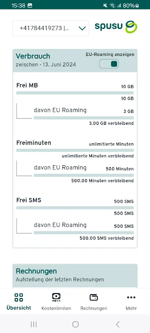 spusu CH Screenshot 2