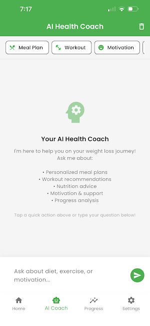 Fit Journey Screenshot 1