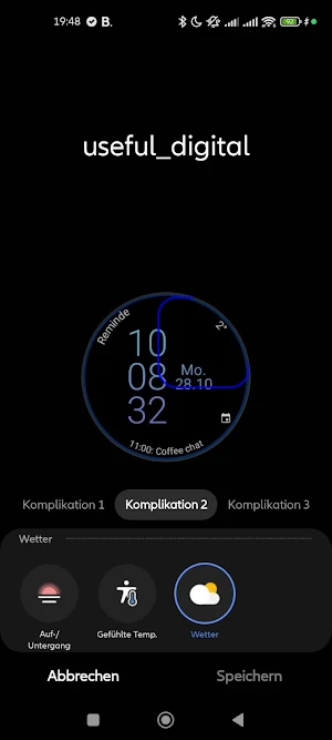 Informative Digital Watchface Screenshot 0