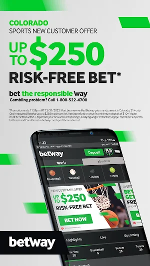 Betway CO: Sportsbook Screenshot 0