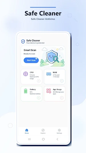Safe Cleaner - Antivirus Screenshot 0