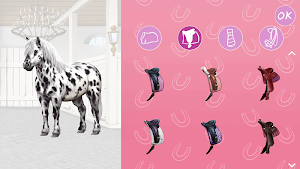 Pony and rider dress-up fun Screenshot 3