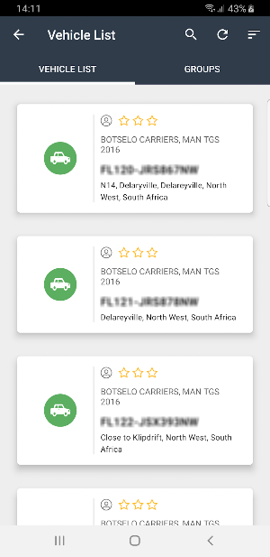 MAN Telematics SA Screenshot 2