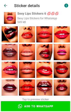 Lips Stickers for WhatsApp Screenshot 3