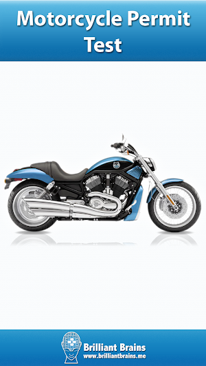 Motorcycle Permit Test Lite Screenshot 0