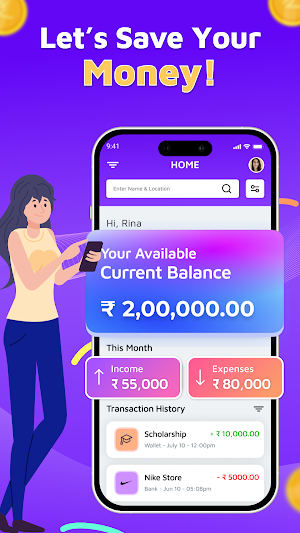 Money Tracker - Income Expense Screenshot 1