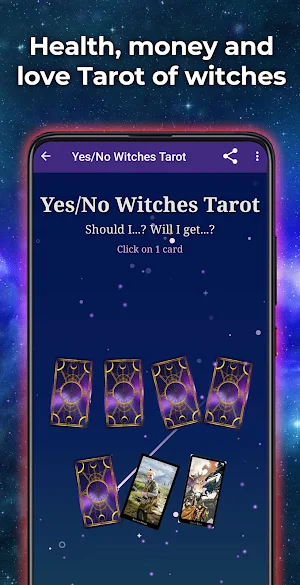 Witches Tarot in English Screenshot 1