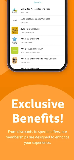 Bali Zoo Membership Screenshot 2