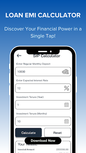 Loan EMI Calculator Screenshot 2