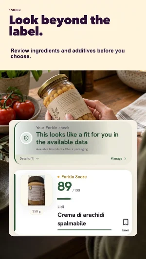 Food Scanner & Tracker: Forkin Screenshot 1