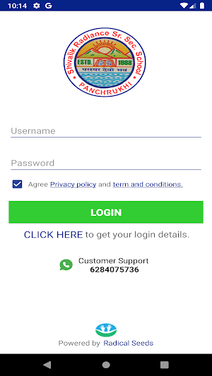 Shivalik Radiance Sr. Sec. School Screenshot 0