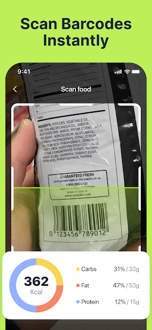 BiteCal: AI Calorie Counter Screenshot 3