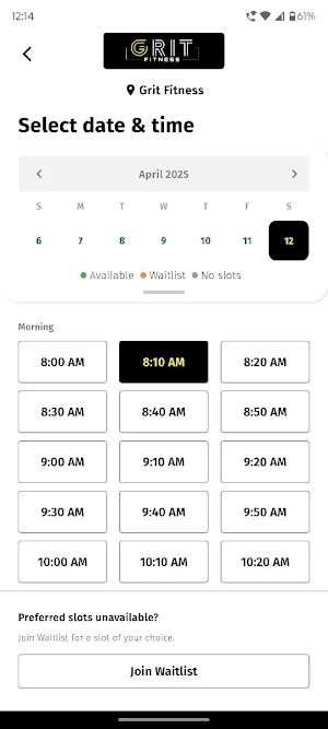 Grit Fitness NWI Mobile Screenshot 2