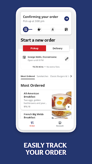 George Webb Restaurants Screenshot 2