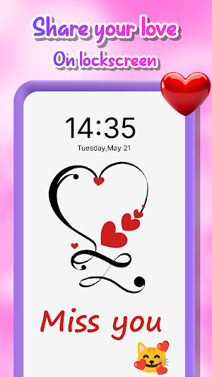 Lock Screen Drawing Wallpaper Screenshot 1