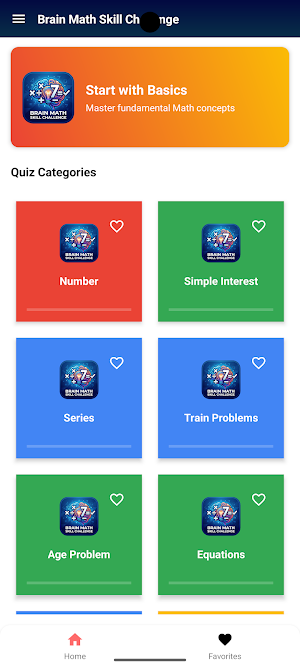 Brain Math Skill Challenge Screenshot 1