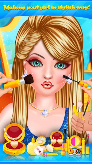 Pout Fashion Doll - Selfie Girl Beauty Salon Screenshot 0