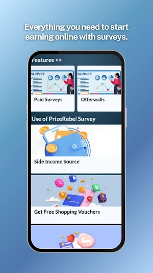 Prizerebel Earn Money Help Screenshot 2