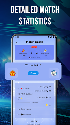 WCMatch: Football Live Scores Screenshot 3