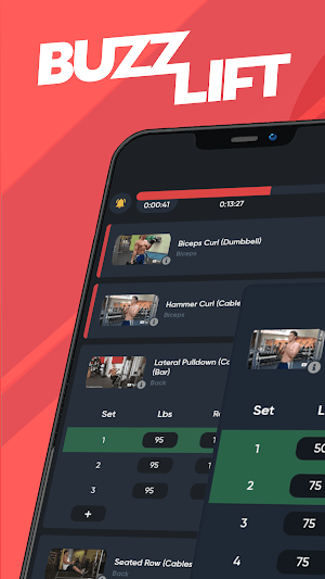 BuzzLift: Workout Tracker Log Screenshot 0