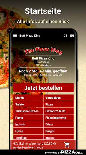 Butt Pizza King Wildberg Screenshot 1