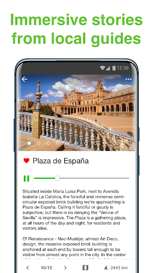 Seville SmartGuide - Audio Guide & Offline Maps Screenshot 3