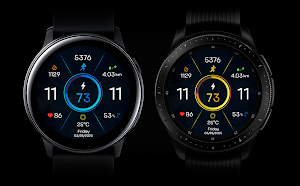 Digital NeoHorizon Watch Face Screenshot 0