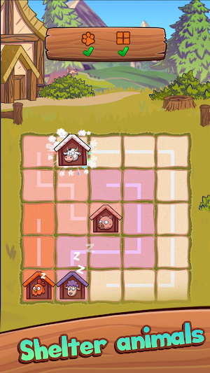Farm & Aliens: Connect Puzzle Screenshot 2