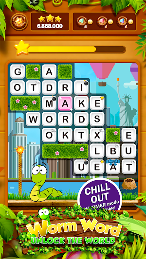 Worm Word : Unlock The World Screenshot 3