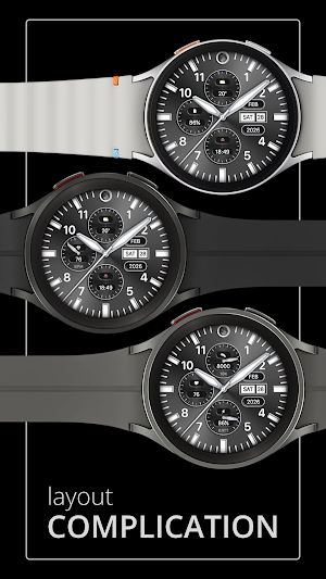 DADAM122: Analog Watch Face Screenshot 1